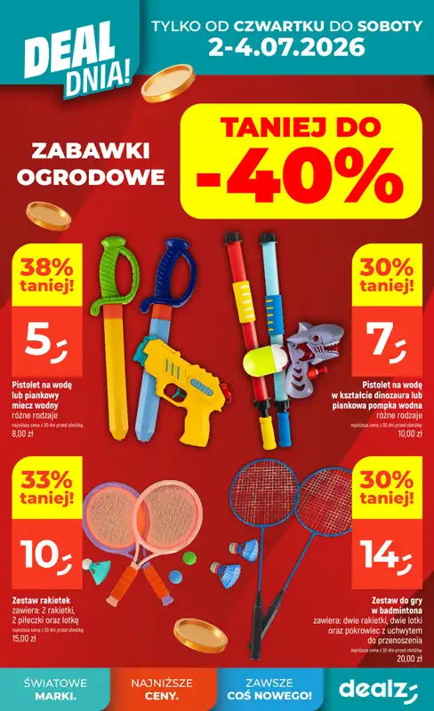 Dealz - gazetka promocyjna Make a Dealz!  do środy 08.07 - strona 6