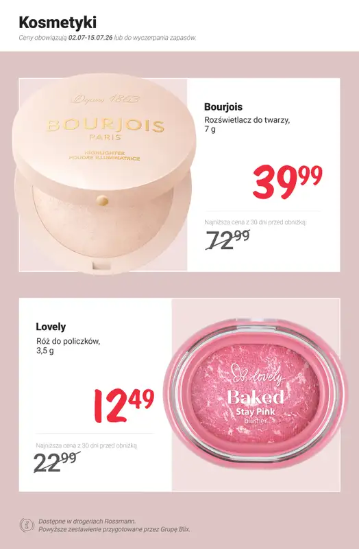 Rossmann - gazetka promocyjna Nowe MEGA PROMOCJE - od 2.07   - strona 3