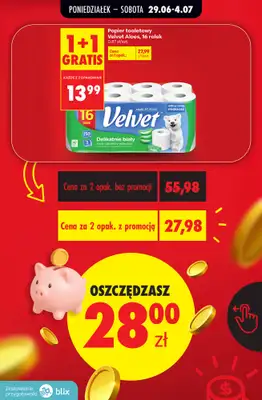 Biedronka - gazetka promocyjna Przeliczamy promocje! od czwartku 02.07 do soboty 04.07 - strona 6