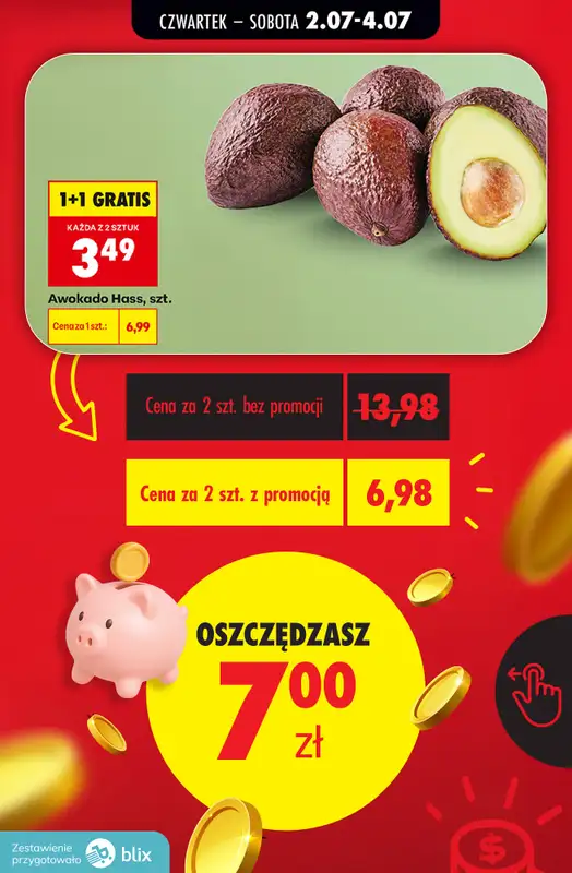 Biedronka - gazetka promocyjna Przeliczamy promocje! od czwartku 02.07 do soboty 04.07 - strona 9