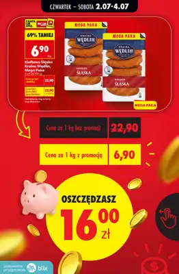 Biedronka - gazetka promocyjna Przeliczamy promocje! od czwartku 02.07 do soboty 04.07 - strona 7