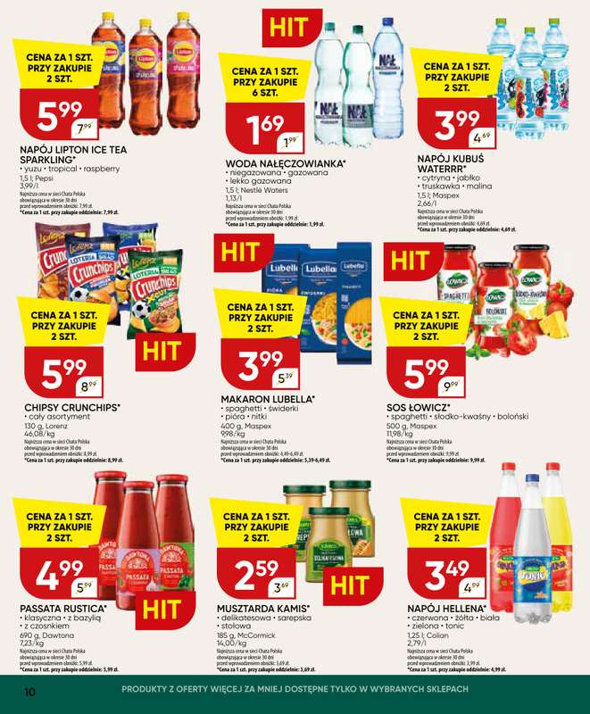 Chata Polska - gazetka promocyjna Gazetka 02-12.07  do niedzieli 12.07 - strona 10