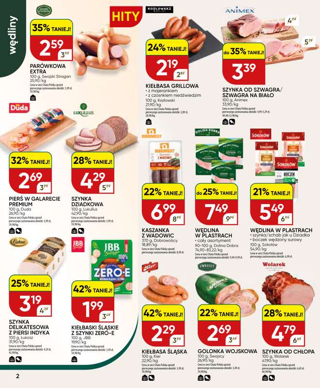 Chata Polska - gazetka promocyjna Gazetka 02-12.07  do niedzieli 12.07 - strona 2