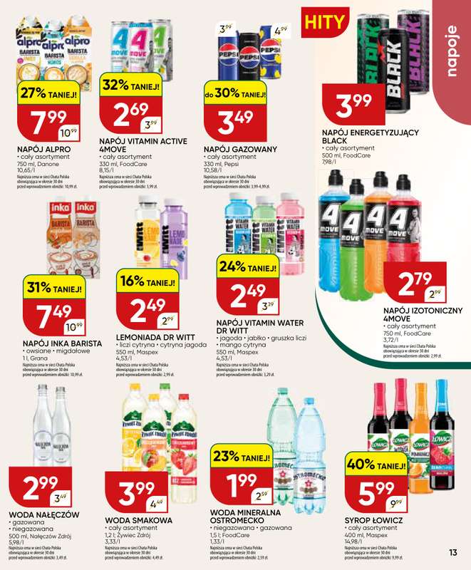 Chata Polska - gazetka promocyjna Gazetka 02-12.07  do niedzieli 12.07 - strona 13
