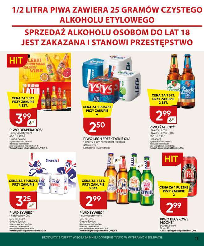 Chata Polska - gazetka promocyjna Gazetka 02-12.07  do niedzieli 12.07 - strona 11