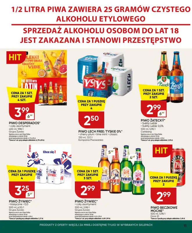 Chata Polska - gazetka promocyjna Gazetka 02-12.07  do niedzieli 12.07 - strona 11