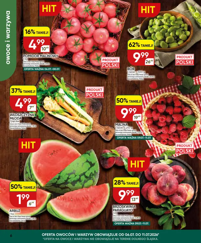 Chata Polska - gazetka promocyjna Gazetka 02-12.07  do niedzieli 12.07 - strona 6