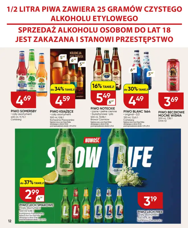 Chata Polska - gazetka promocyjna Gazetka 02-12.07  do niedzieli 12.07 - strona 12