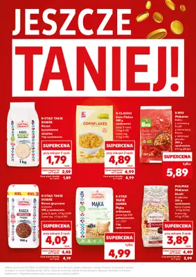 Kaufland - gazetka promocyjna Jeszcze taniej!  do środy 05.08 - strona 5