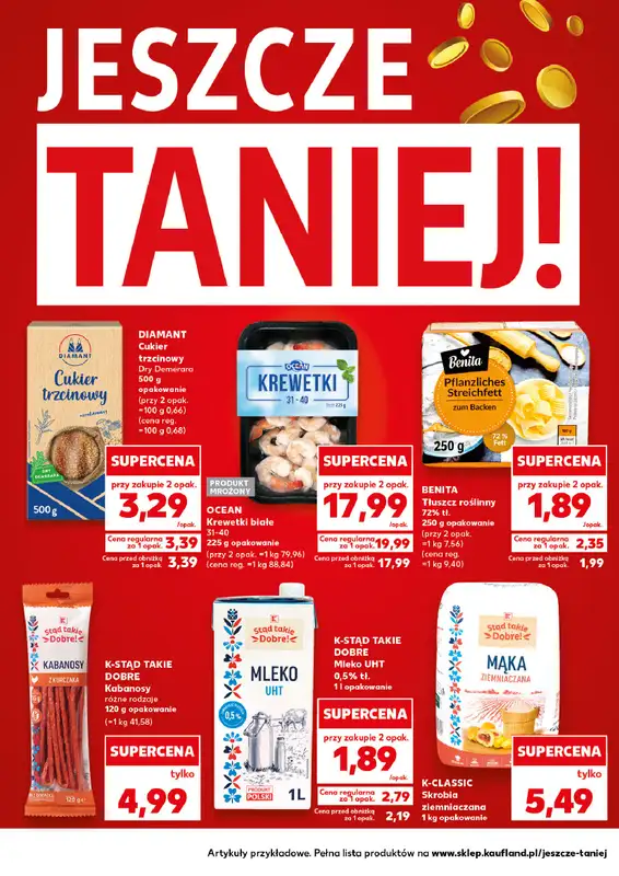 Kaufland - gazetka promocyjna Jeszcze taniej!  do środy 05.08 - strona 4