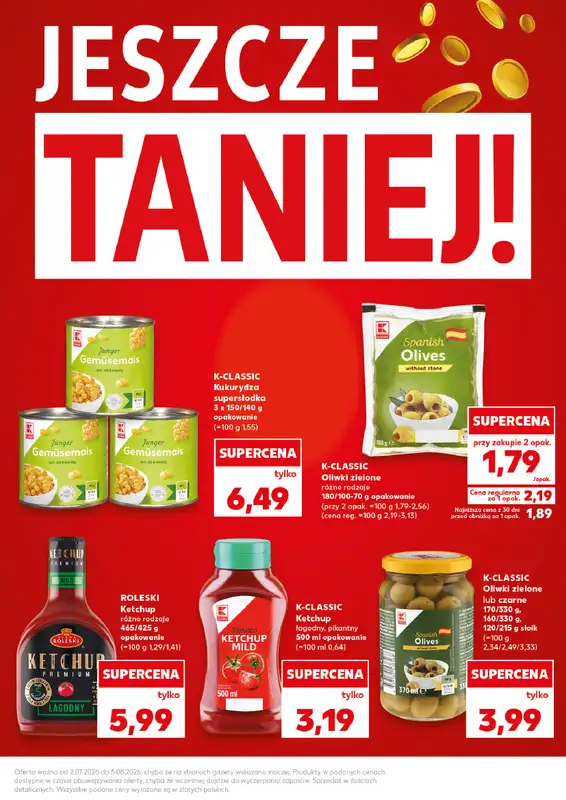 Kaufland - gazetka promocyjna Jeszcze taniej!  do środy 05.08 - strona 7