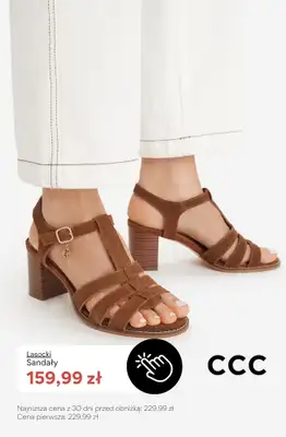 CCC - gazetka promocyjna SALE - sandały marki LASOCKI od piątku 03.07  - strona 9