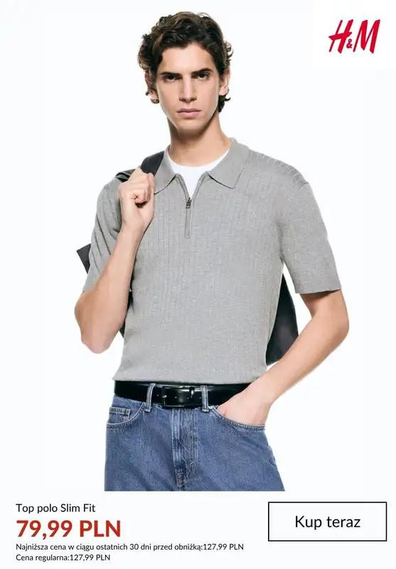 H&M - gazetka promocyjna SALE - T-shirty męskie od czwartku 02.07  - strona 5