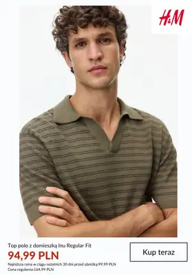 H&M - gazetka promocyjna SALE - T-shirty męskie od czwartku 02.07  - strona 3