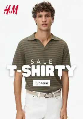 H&M - gazetka promocyjna SALE - T-shirty męskie od czwartku 02.07 