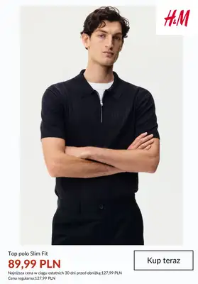 H&M - gazetka promocyjna SALE - T-shirty męskie od czwartku 02.07  - strona 8