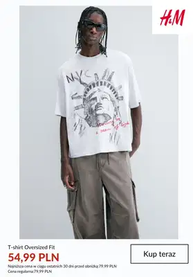 H&M - gazetka promocyjna SALE - T-shirty męskie od czwartku 02.07  - strona 6
