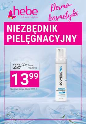 Hebe - gazetka promocyjna Niezbędnik pielęgnacyjny - dermokosmetyki od czwartku 02.07 do poniedziałku 03.08