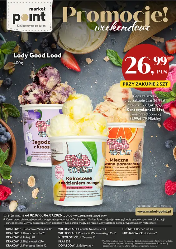 Market Point - gazetka promocyjna Ulotka weekendowa od czwartku 02.07 do soboty 04.07 - strona 11