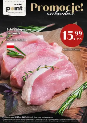 Market Point - gazetka promocyjna Ulotka weekendowa od czwartku 02.07 do soboty 04.07 - strona 9