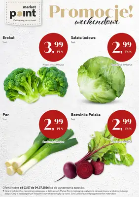Market Point - gazetka promocyjna Ulotka weekendowa od czwartku 02.07 do soboty 04.07 - strona 8