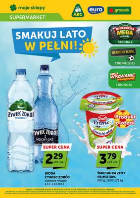 Groszek - gazetka promocyjna Gazetka Supermarket  do środy 08.07