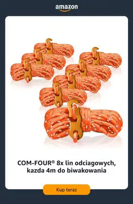 Amazon - gazetka promocyjna Letni camping i biwak od soboty 04.07  - strona 13