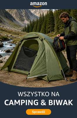 Amazon - gazetka promocyjna Letni camping i biwak od soboty 04.07 