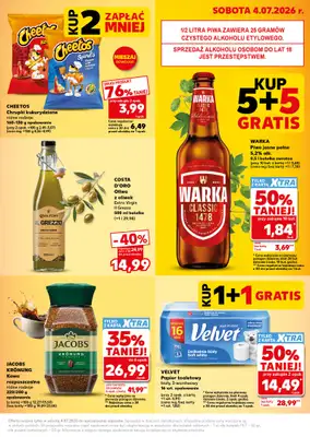 Kaufland - gazetka promocyjna Oferta Kaufland - SUPER SOBOTA od soboty 04.07 do soboty 04.07 - strona 3