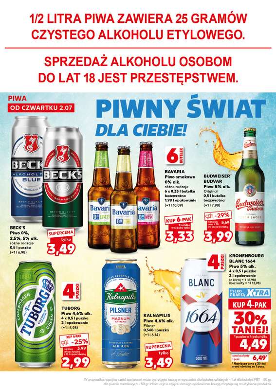 Kaufland - gazetka promocyjna Oferta Kaufland - SUPER SOBOTA od soboty 04.07 do soboty 04.07 - strona 24