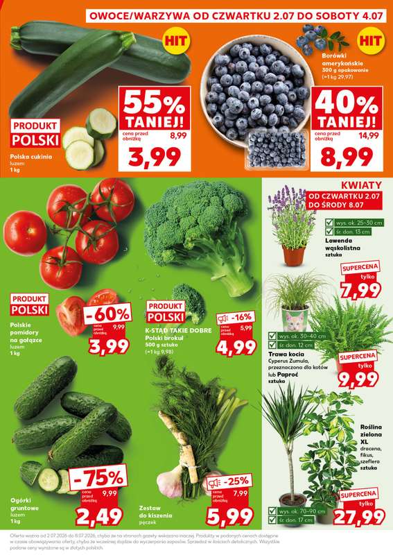 Kaufland - gazetka promocyjna Oferta Kaufland - SUPER SOBOTA od soboty 04.07 do soboty 04.07 - strona 7
