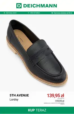 Deichmann - gazetka promocyjna Półbuty damskie od 64,95 zł od piątku 03.07  - strona 4