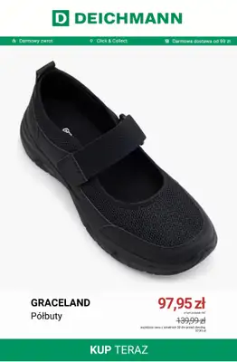 Deichmann - gazetka promocyjna Półbuty damskie od 64,95 zł od piątku 03.07  - strona 3
