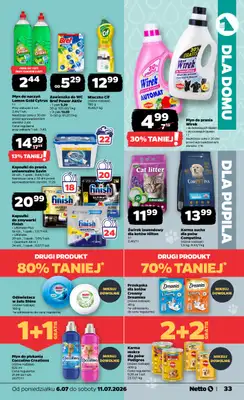 Netto - gazetka promocyjna Gazetka Spożywcza od poniedziałku 06.07 do soboty 11.07 - strona 33