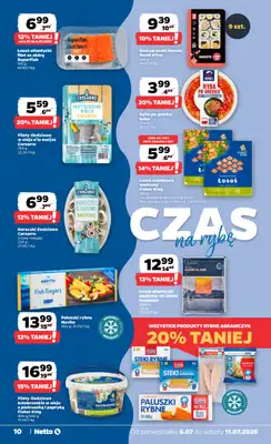 Netto - gazetka promocyjna Gazetka Spożywcza od poniedziałku 06.07 do soboty 11.07 - strona 10