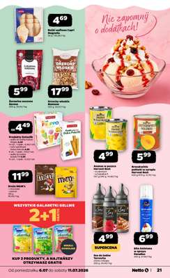 Netto - gazetka promocyjna Gazetka Spożywcza od poniedziałku 06.07 do soboty 11.07 - strona 21