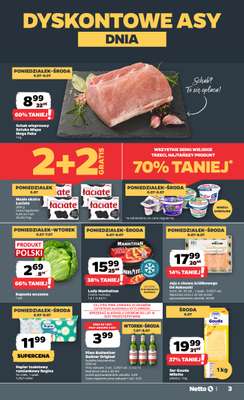 Netto - gazetka promocyjna Gazetka Spożywcza od poniedziałku 06.07 do soboty 11.07 - strona 3