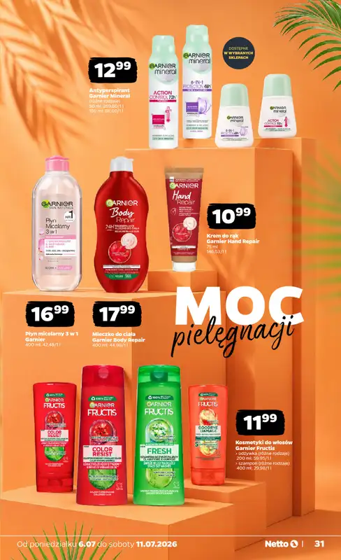 Netto - gazetka promocyjna Gazetka Spożywcza od poniedziałku 06.07 do soboty 11.07 - strona 31