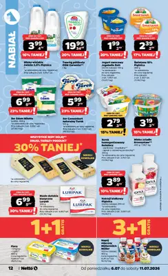 Netto - gazetka promocyjna Gazetka Spożywcza od poniedziałku 06.07 do soboty 11.07 - strona 12