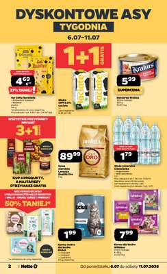 Netto - gazetka promocyjna Gazetka Spożywcza od poniedziałku 06.07 do soboty 11.07 - strona 2