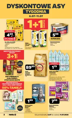 Netto - gazetka promocyjna Gazetka Spożywcza od poniedziałku 06.07 do soboty 11.07 - strona 2