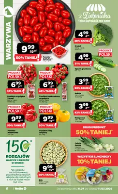 Netto - gazetka promocyjna Gazetka Spożywcza od poniedziałku 06.07 do soboty 11.07 - strona 6