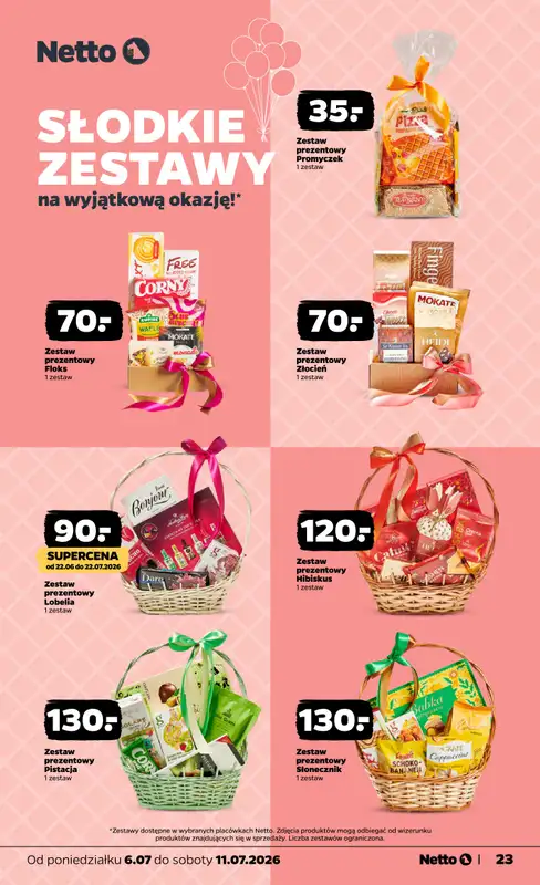 Netto - gazetka promocyjna Gazetka Spożywcza od poniedziałku 06.07 do soboty 11.07 - strona 23