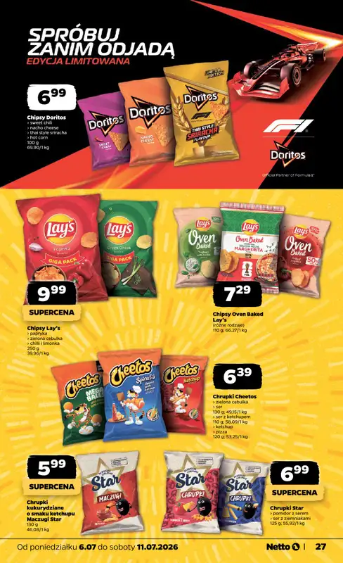 Netto - gazetka promocyjna Gazetka Spożywcza od poniedziałku 06.07 do soboty 11.07 - strona 27