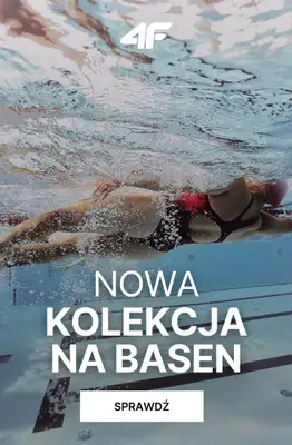 4F - gazetka promocyjna Nowa kolekcja na basen od piątku 03.07 
