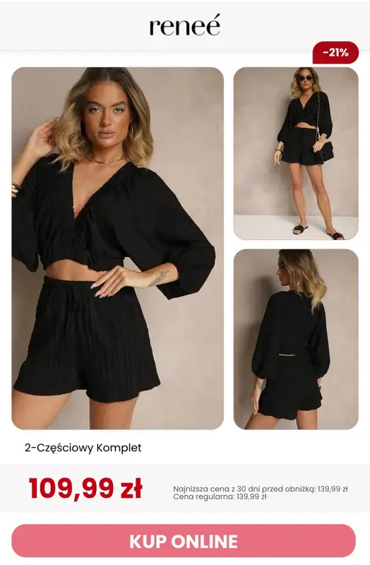 Renee - gazetka promocyjna SALE: Komplety na lato od czwartku 02.07 do piątku 10.07 - strona 7