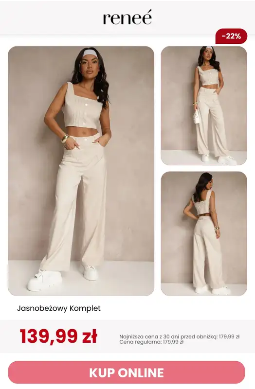 Renee - gazetka promocyjna SALE: Komplety na lato od czwartku 02.07 do piątku 10.07 - strona 11