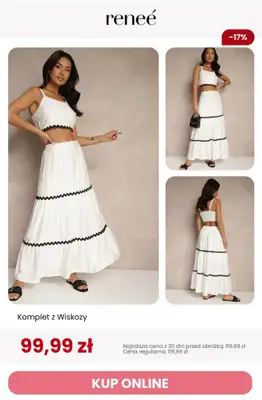 Renee - gazetka promocyjna SALE: Komplety na lato od czwartku 02.07 do piątku 10.07 - strona 12