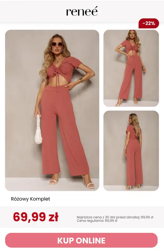 Renee - gazetka promocyjna SALE: Komplety na lato od czwartku 02.07 do piątku 10.07 - strona 13