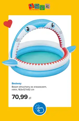Smyk - gazetka promocyjna Korzystaj z lata - trampoliny, baseny, zabawa w ogrodzie! od czwartku 02.07  - strona 3